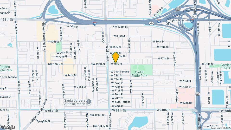 2730 W 76th St Map and Location Details