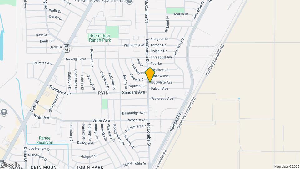 5800 Bobwhite Ave Map and Location Details