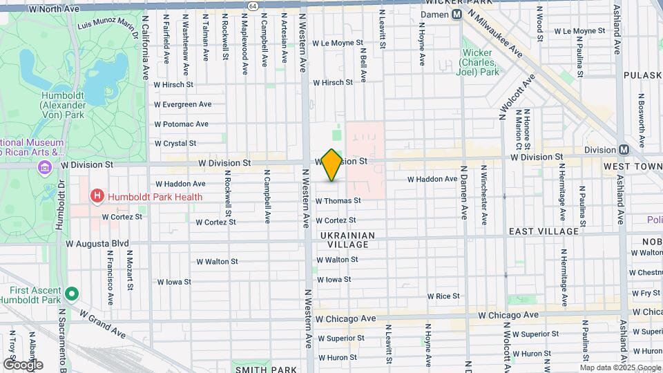 2323 W Haddon Ave Map and Location Details