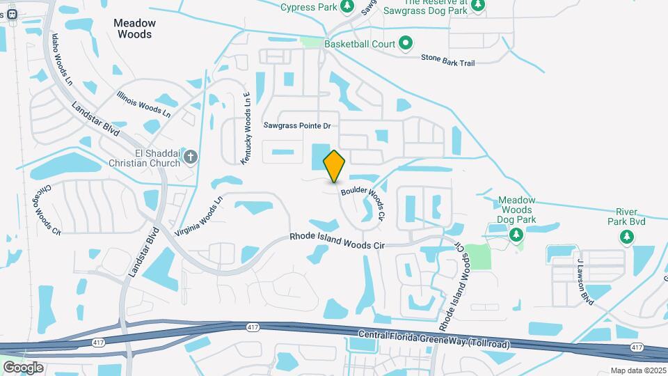 1032 Ocala Woods Ln Map and Location Details