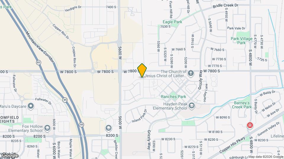 5401 Ranches Loop Rd Mapa y Detalles de la Ubicación