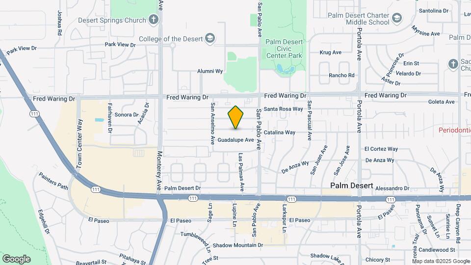 73361 Catalina Way Map and Location Details