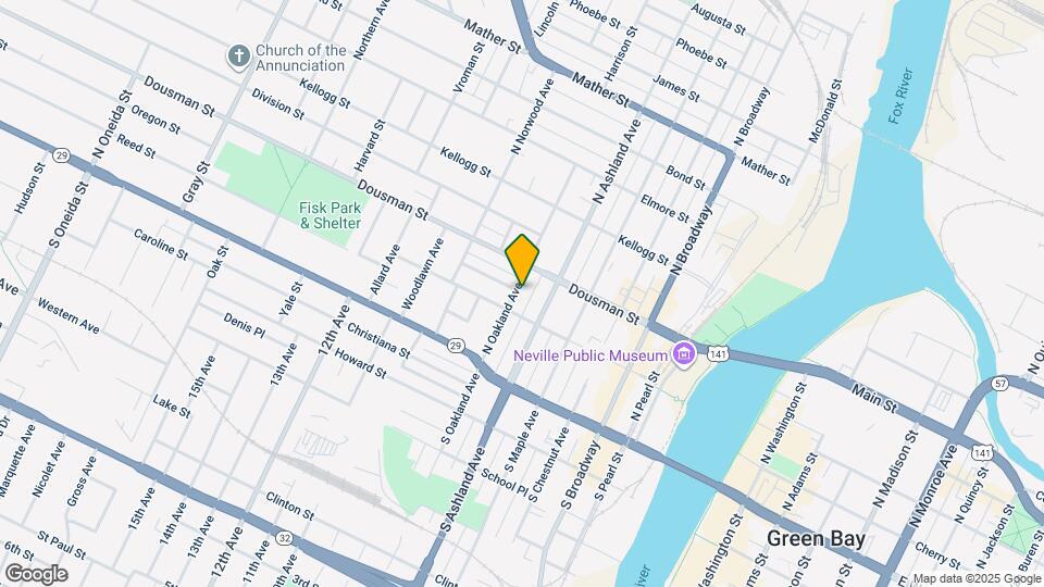 220 N Oakland Ave Map and Location Details