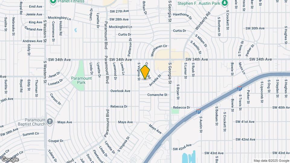 2905 Dover Rd Map and Location Details