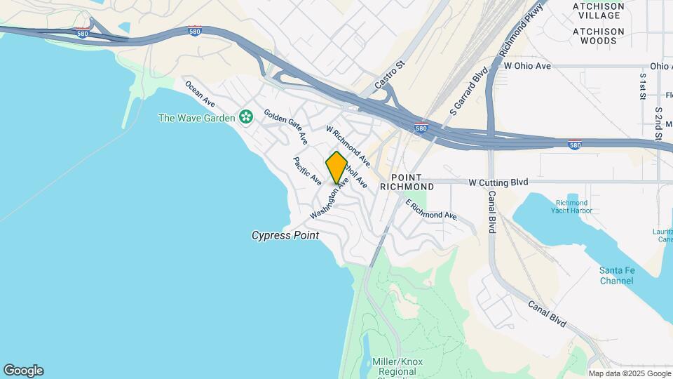 409 Washington Ave, Unit Point Richmond 2 bdrm Map and Location Details