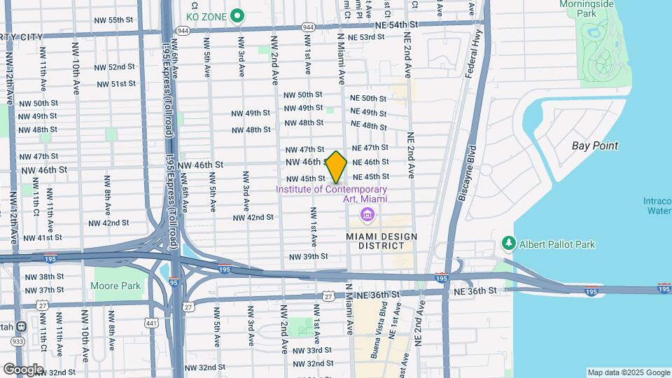 27 NW 44th St Map and Location Details