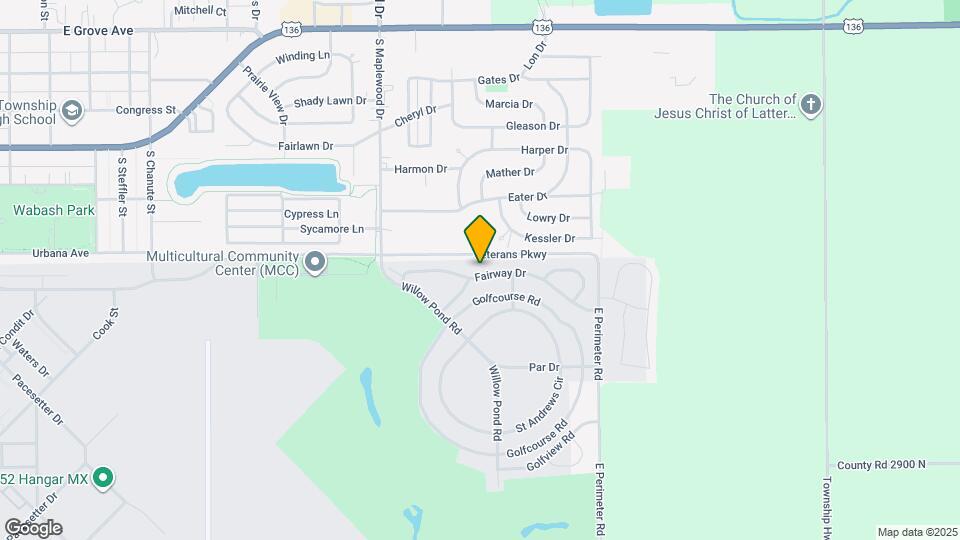 1507 Fairway Dr Map and Location Details