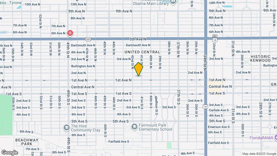 4119 1st Ave N Map and Location Details
