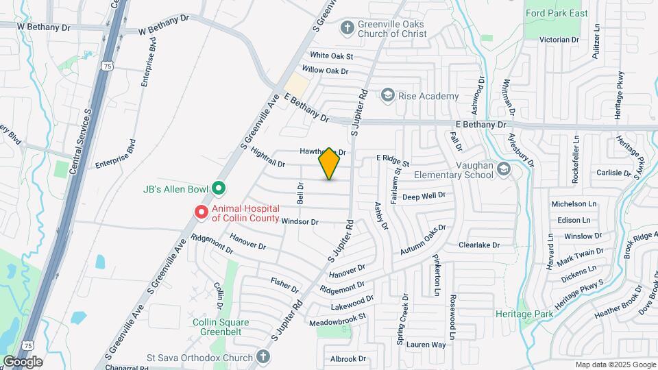 552 Northridge Dr Mapa y Detalles de la Ubicación