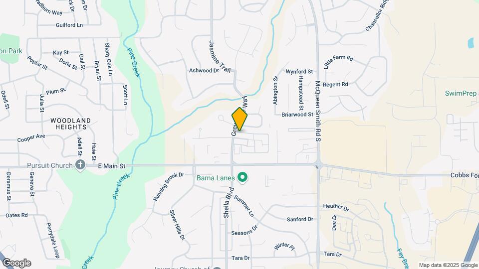 1705 Pebble Creek Dr Map and Location Details