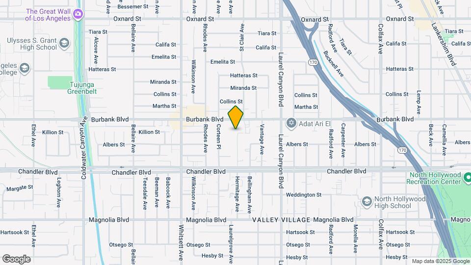 5525 Hermitage Ave, Unit 5525 Hermitage Map and Location Details