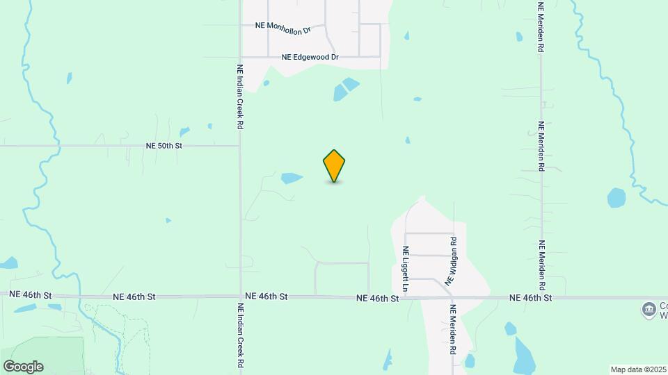 4830 NE Indian Creek Rd Map and Location Details