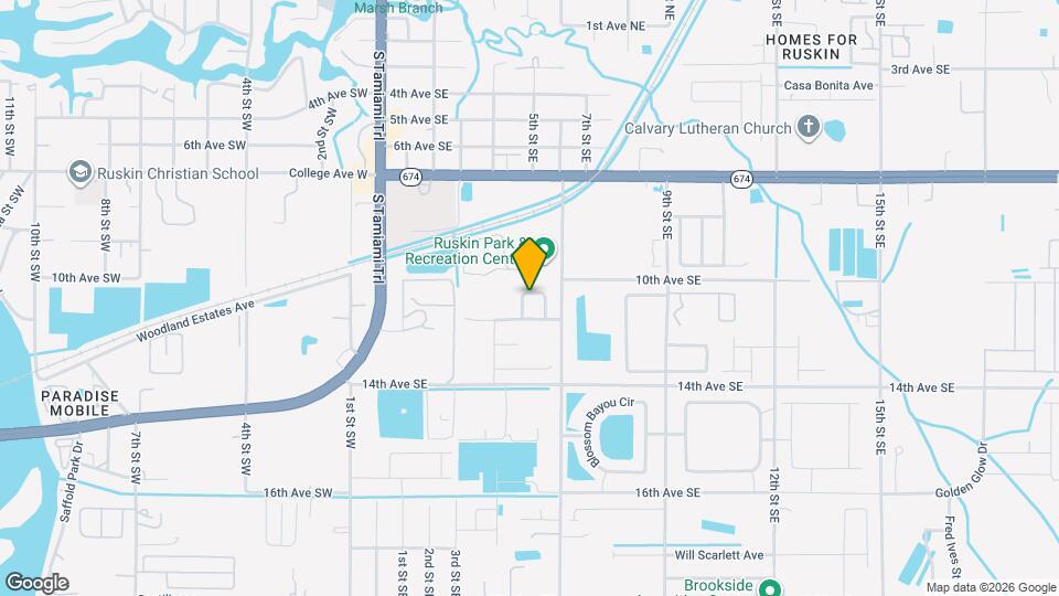 1109 Lauren Manor Loop Mapa y Detalles de la Ubicación