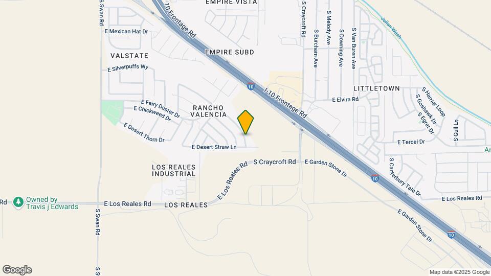 7041 S Ladys Thumb Ln Map and Location Details