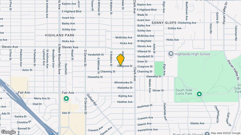 434 Cosgrove St Map and Location Details