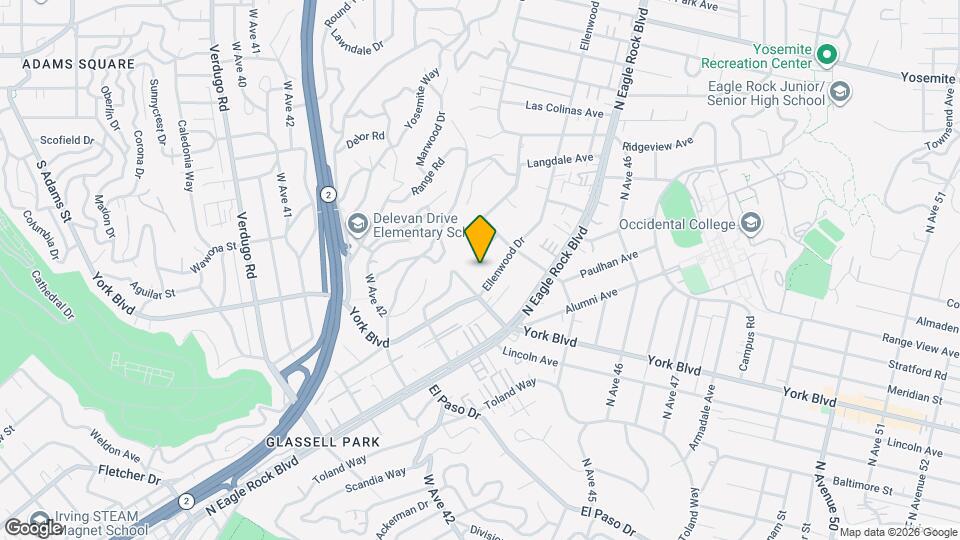 1745 College View Pl Map and Location Details