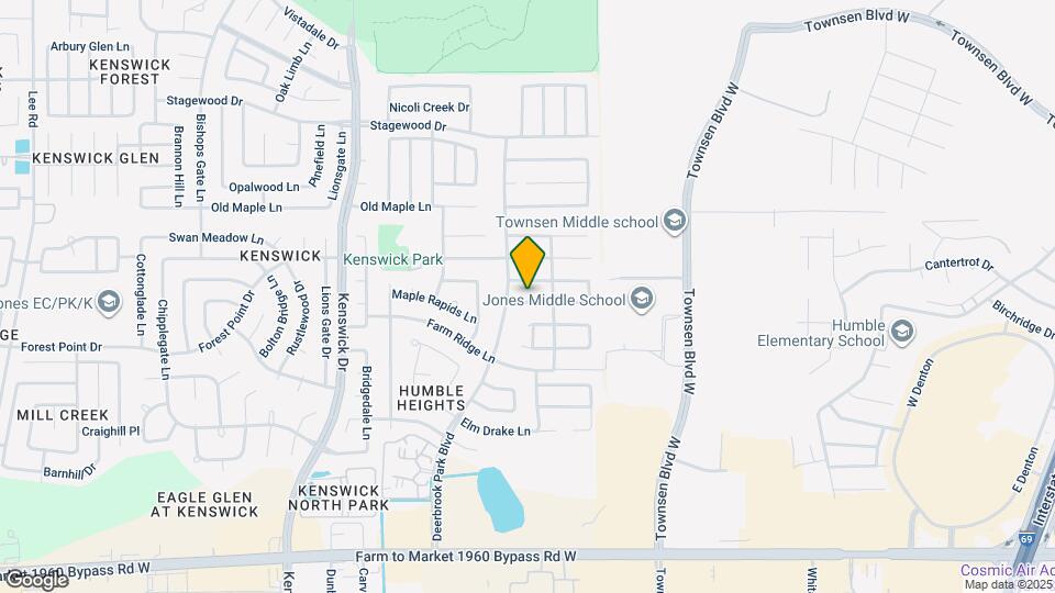 8919 Blue Cedar Ln Map and Location Details