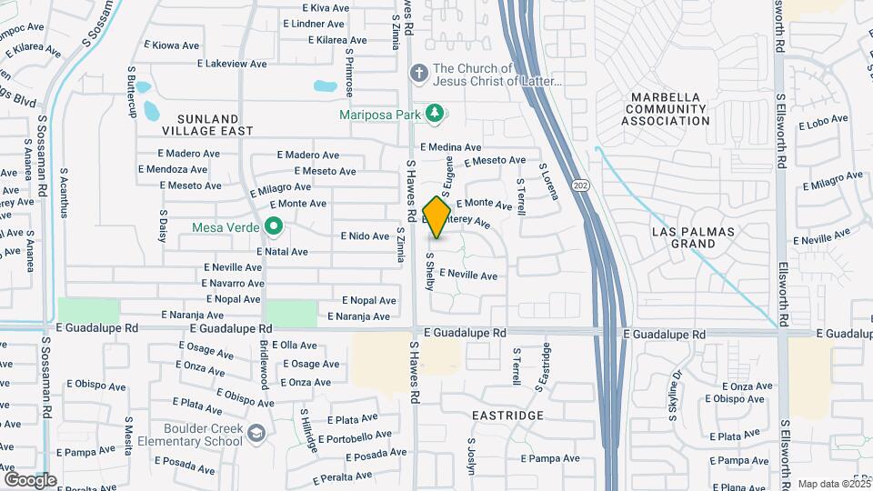8434 E Natal Cir Map and Location Details