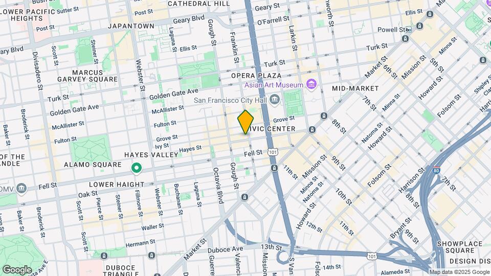 305 Franklin St Mapa y Detalles de la Ubicación