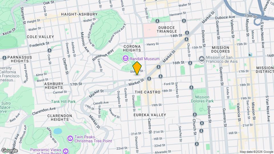 4060 17th St Map and Location Details