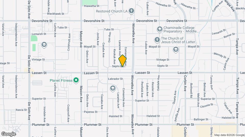 20152 Septo St Map and Location Details