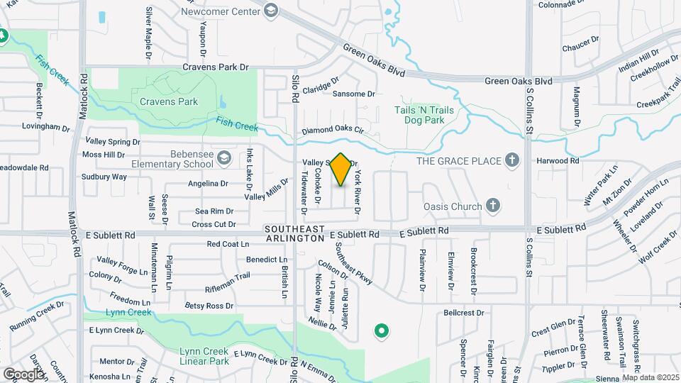 6008 King William Dr Map and Location Details