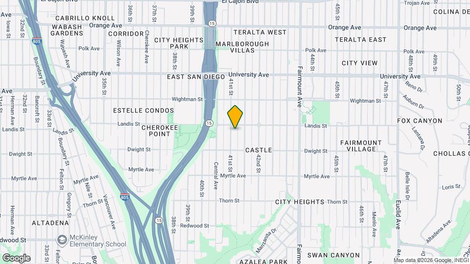 3667-71 41st St Map and Location Details