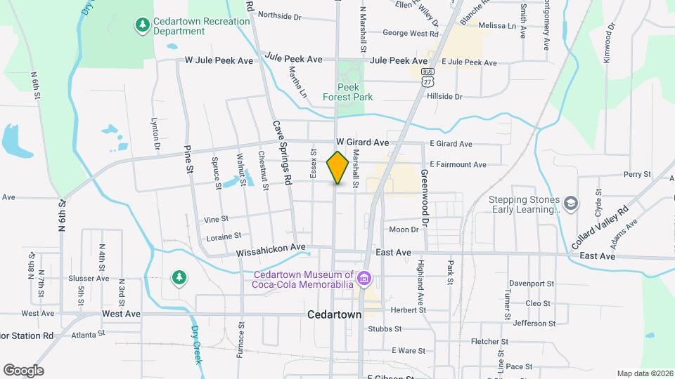 300 N College St Map and Location Details