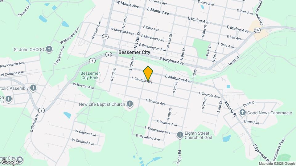 208 E Georgia Ave Map and Location Details