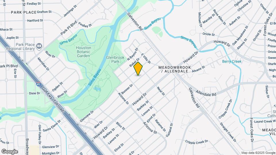 8327 Bonner Dr Map and Location Details