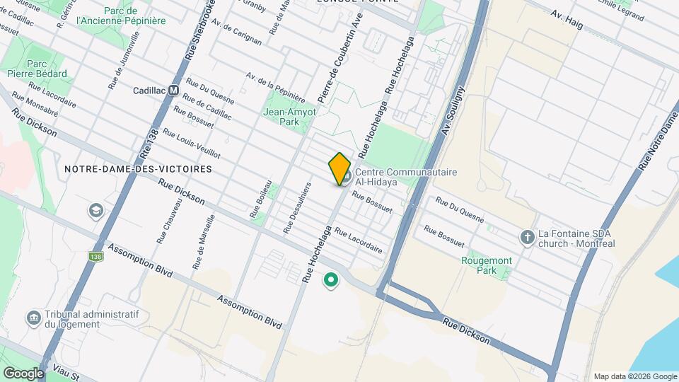 5915-5935 Hochelaga Map and Location Details