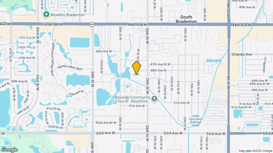 4810 27th St W Map and Location Details