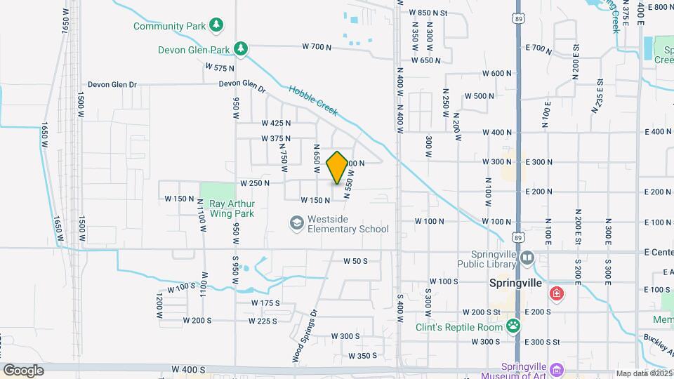 214 N 600 W Map and Location Details