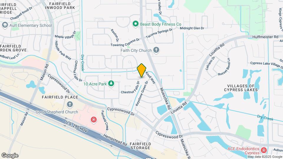 19631 Atherton Bend Ln Map and Location Details