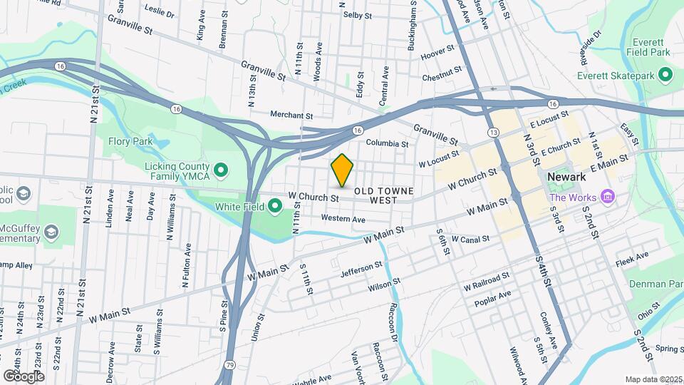 294 W Church St Mapa y Detalles de la Ubicación