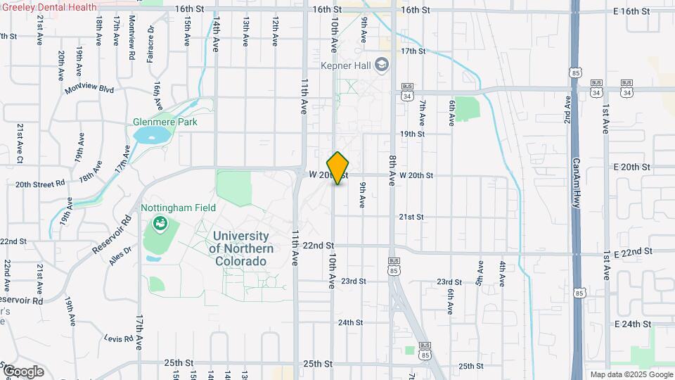 2018 10th Ave Map and Location Details