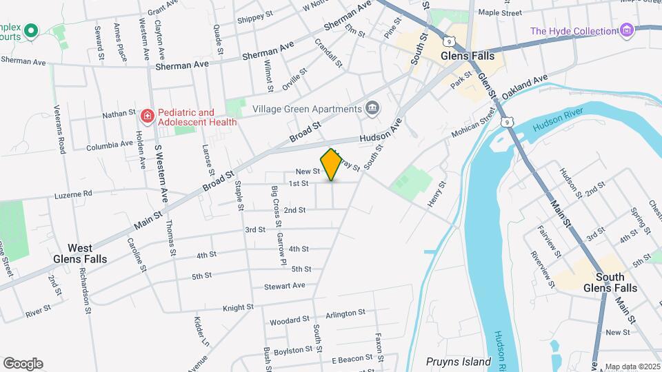 14 1st St, Unit B Map and Location Details