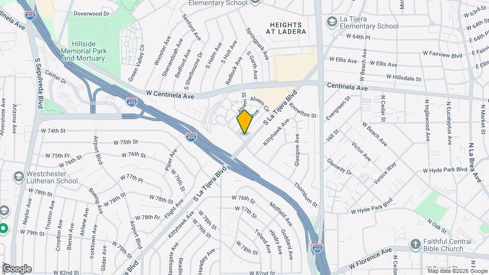 5533 Thornburn St, Unit 5533 Map and Location Details