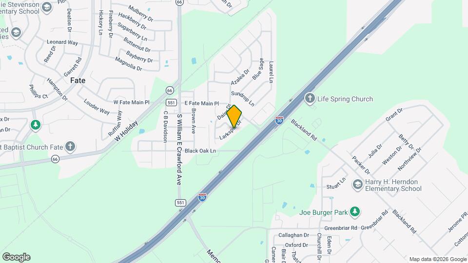 50 Larkspur Dr Mapa y Detalles de la Ubicación