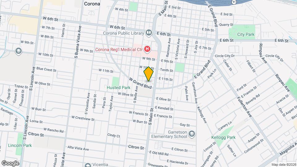 1119 S Washburn Ave Mapa y Detalles de la Ubicación