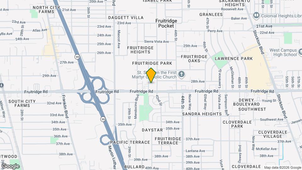 5521 Enrico Blvd, Unit A Map and Location Details