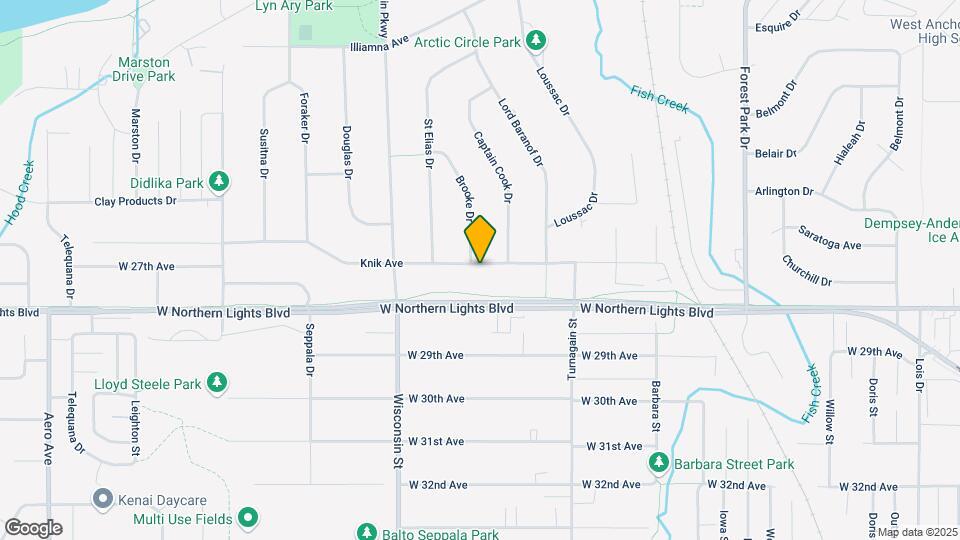 2870 Knik Ave Map and Location Details