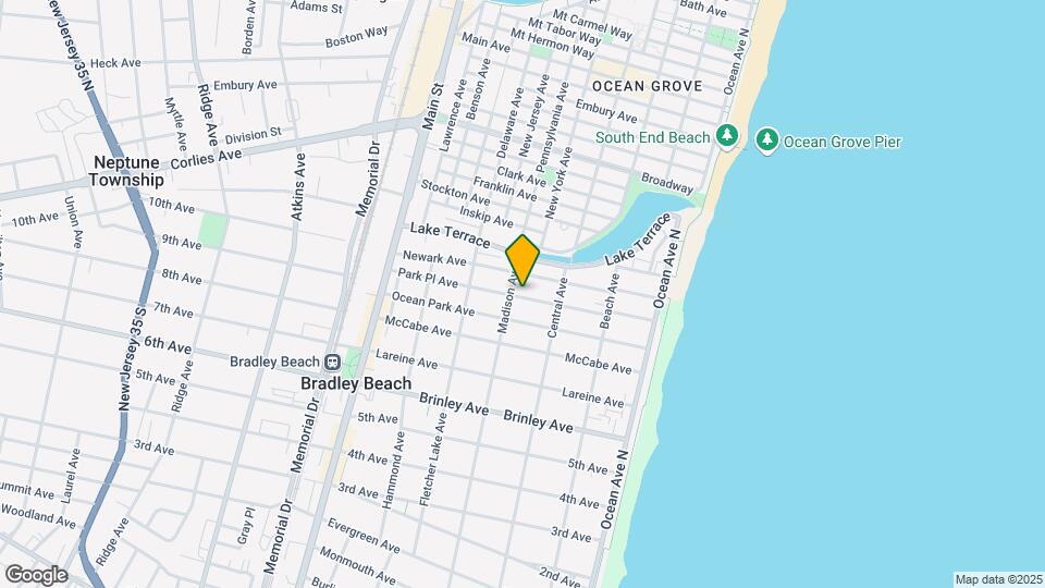 316 Park Pl Ave Mapa y Detalles de la Ubicación
