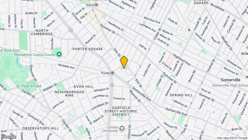 42 Holyoke Rd, Unit 2 Map and Location Details