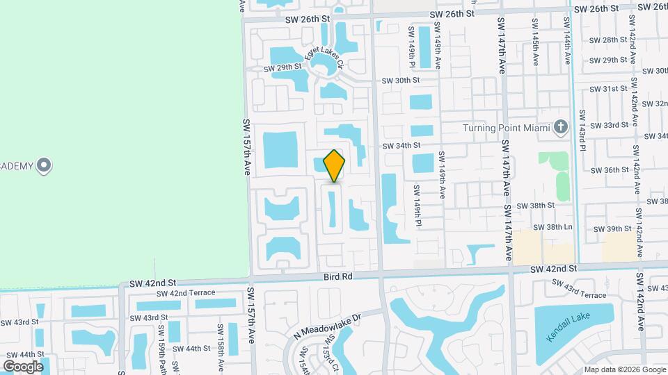 15334 SW 36th Terrace Map and Location Details