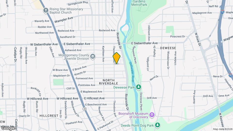 410 E Bruce Ave Map and Location Details