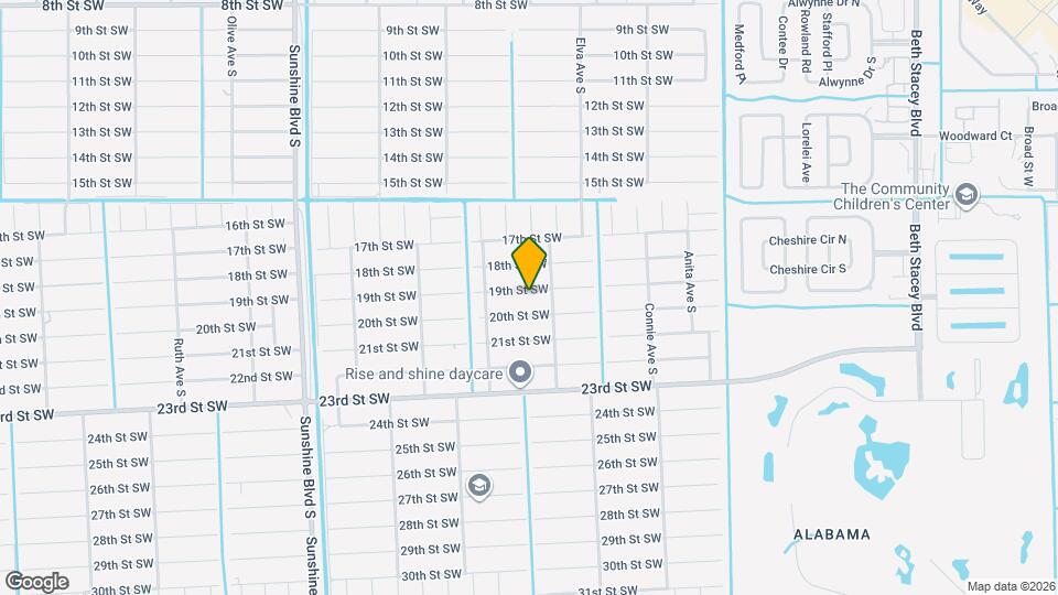 2807 19th St SW Map and Location Details