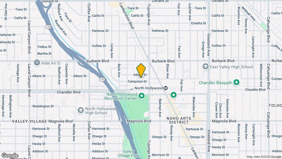11435 Cumpston St Mapa y Detalles de la Ubicación