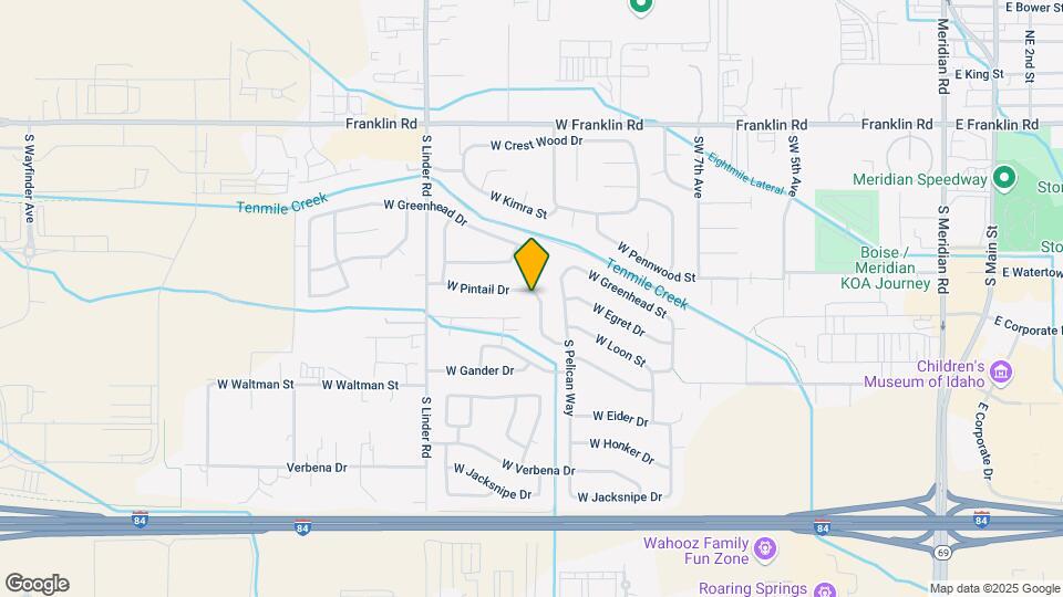 541 S Canvasback Way Map and Location Details