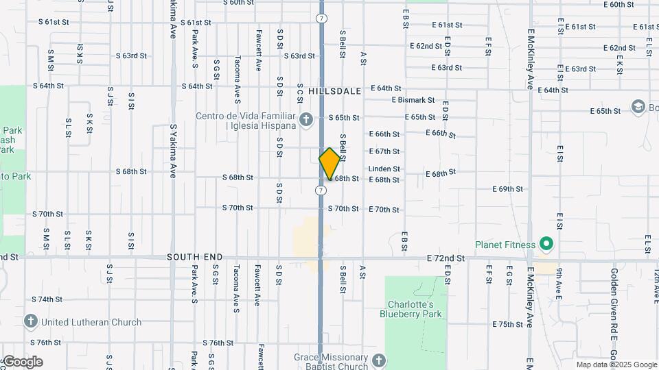 Pacific Square Apartments Map and Location Details